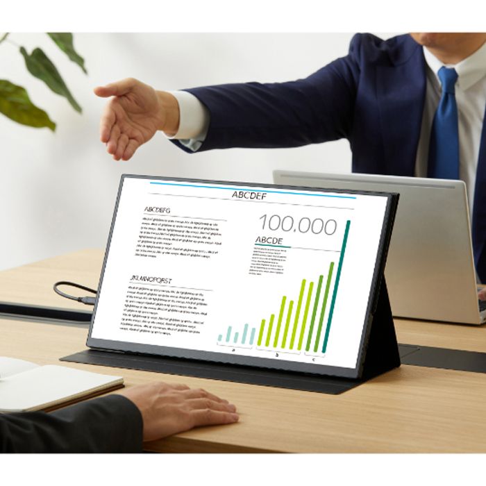 アイリスオーヤマ ポータブルモニター 18.5inch DP-EF184S-Bの通販