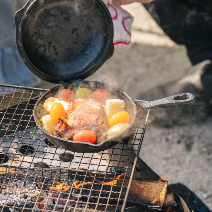 ナフコ スキレット蓋セット16cm KN-10504の通販｜スキレットパン｜調理