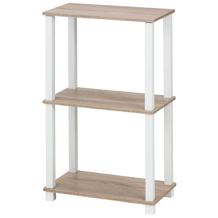 ヴィンテージ調システムラック3段 NFM8-VSR3OAKの通販｜ラック｜収納棚