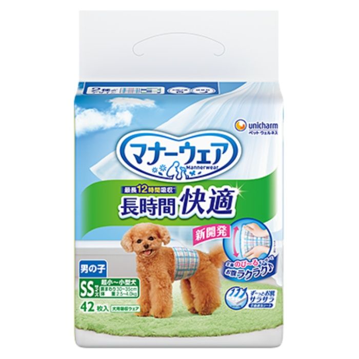 ユニ・チャーム マナーウエア 高齢犬用紙オムツ M 28枚の通販｜おむつ