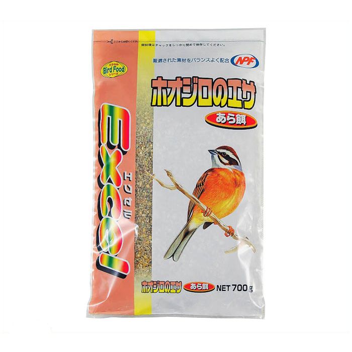 ナチュラルペットフーズ エクセル ホオジロの餌 あら餌600gの通販｜鳥