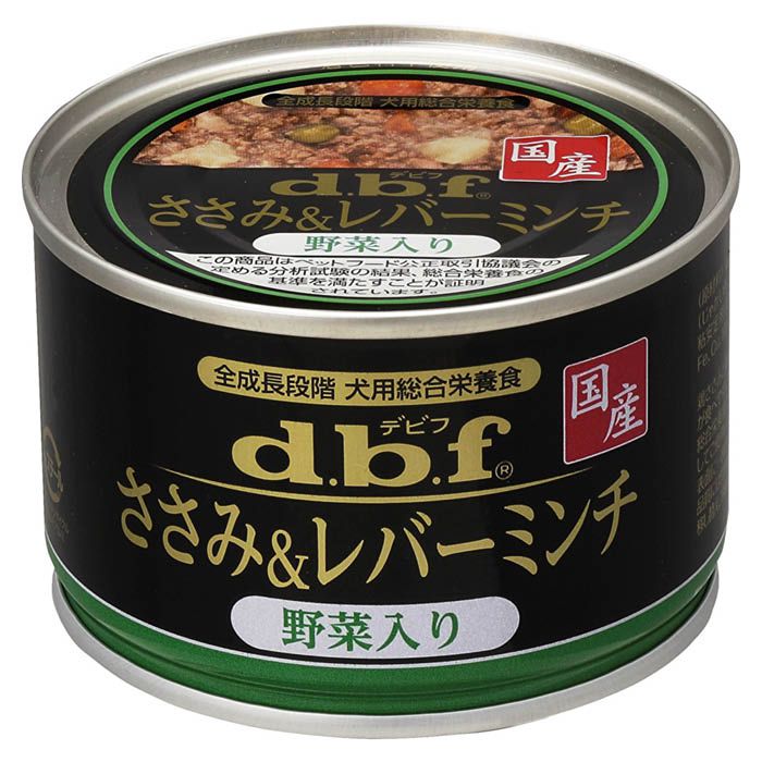 デビフペット ささみ&レバーミンチ野菜入り 150gの通販｜犬用缶詰