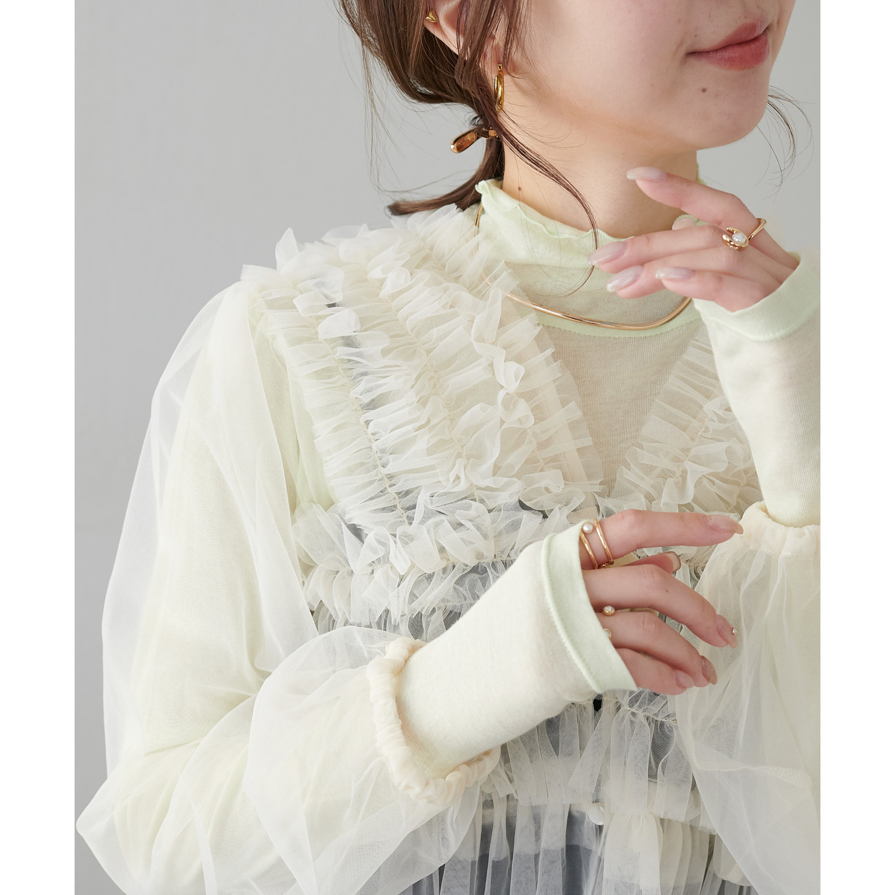 オケージョン】チュールセットキャミワンピース | ファッション通販