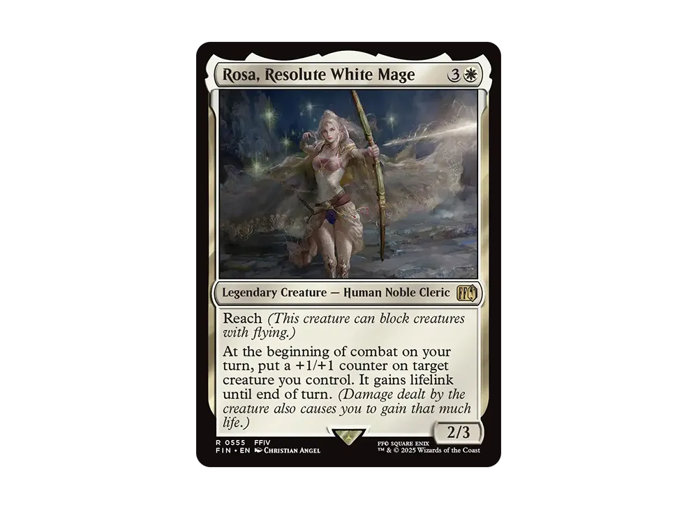 強き愛の白魔道士、ローザ R [FIN 0555]【英語版】(ファイナル