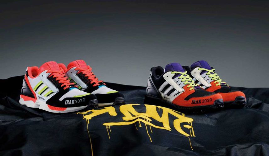 IRAK × adidas A-ZX ZX 8000 