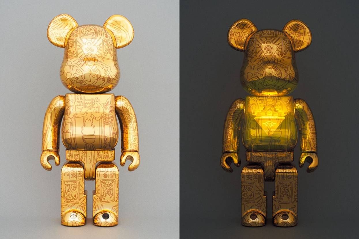 ベアブリック 遊戯王デュエルモンスターズ 400% BE@RBRICK ゴールド