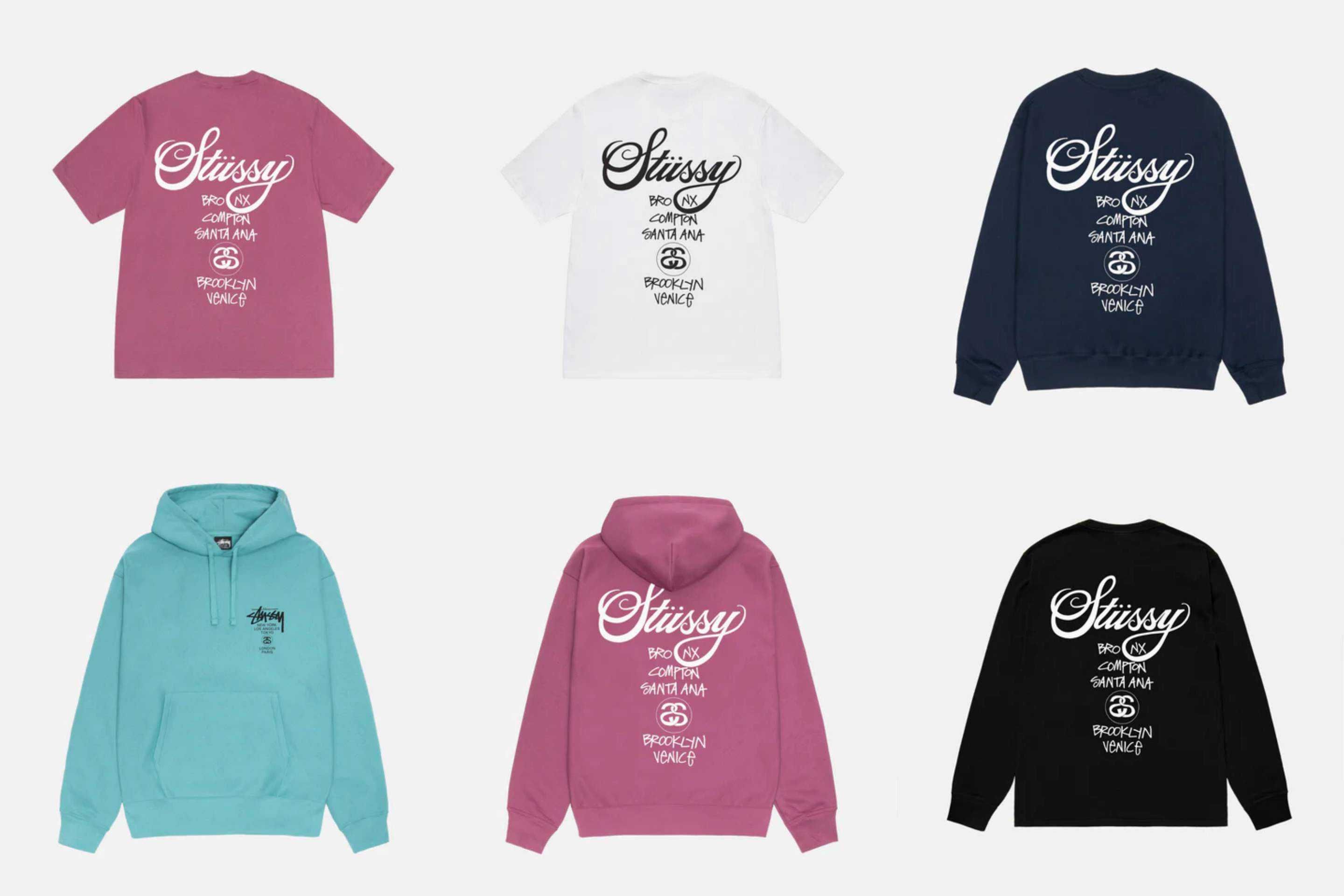 4/12発売｜Stussy World Tour SS24 collection｜抽選/販売/定価情報