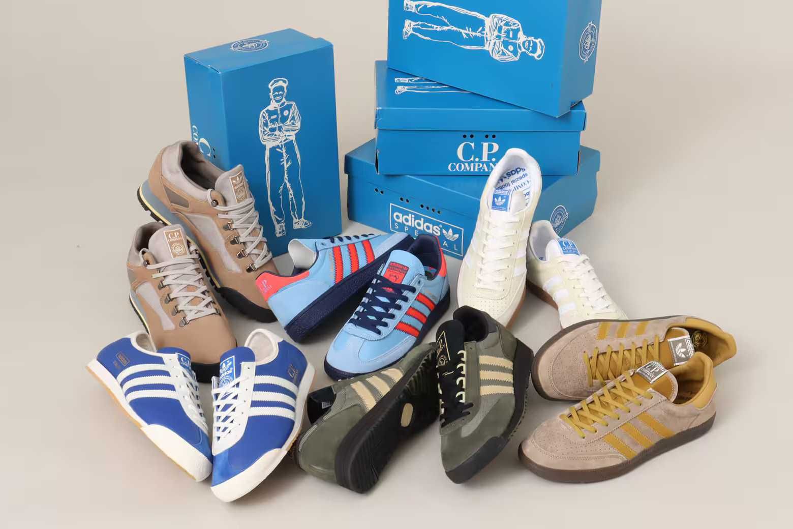 11/12・11/16発売｜C.P. Company × adidas Originals SPZL collection