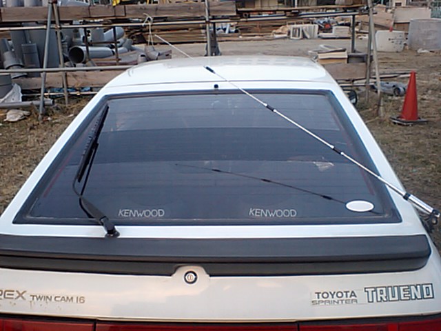 不明 パーソナル無線アンテナ のパーツレビュー | スプリンタートレノ