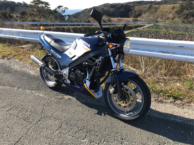 HONDA VTZ250 MC15 純正タンク (ガソリンコック付き) HONDA VTZ250