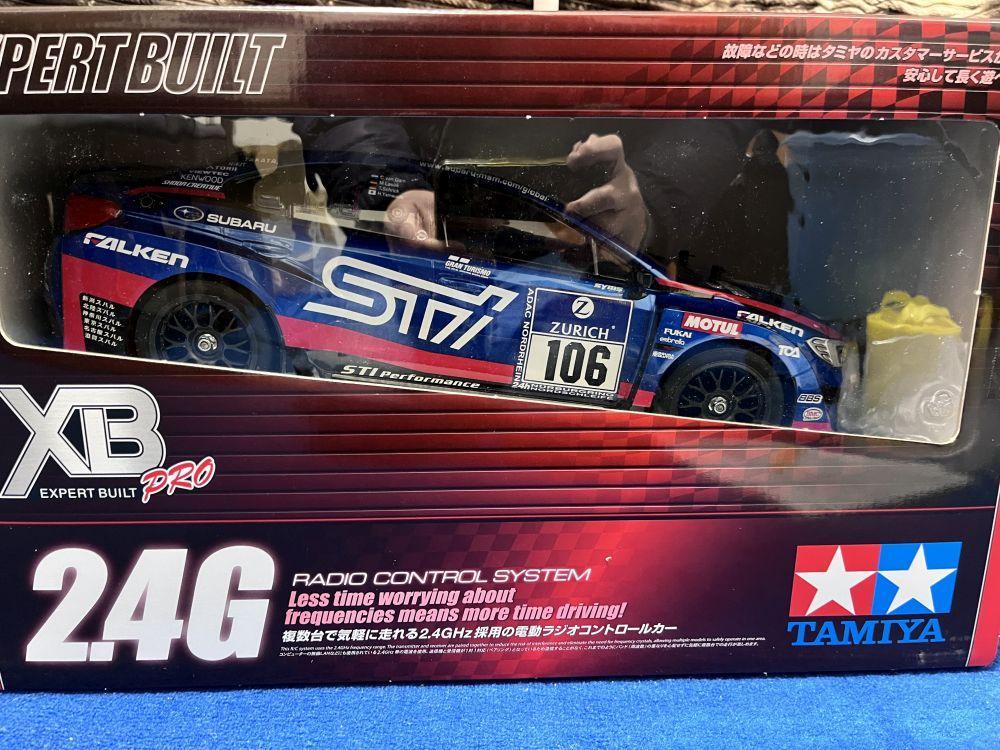 TAMIYA SUBARU WRX STI NBRチャレンジ 1/10 ラジコンカー 完成車 の