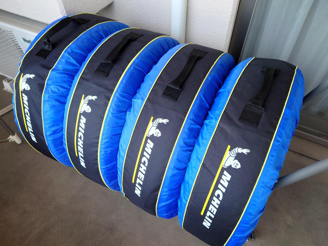 MICHELIN 「タイヤバック4個セット(131260)」 のパーツレビュー