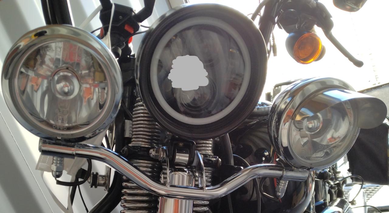 ハーレーダビッドソン フォグランプ＆ステー のパーツレビュー