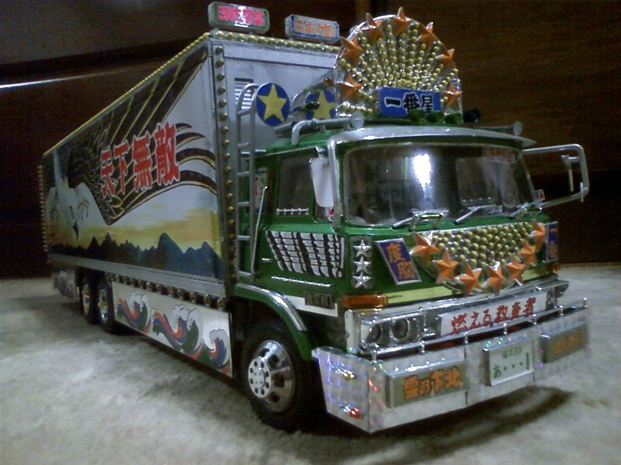 トラック野郎 突撃一番星 1/20スケール バンダイ 未組み立て