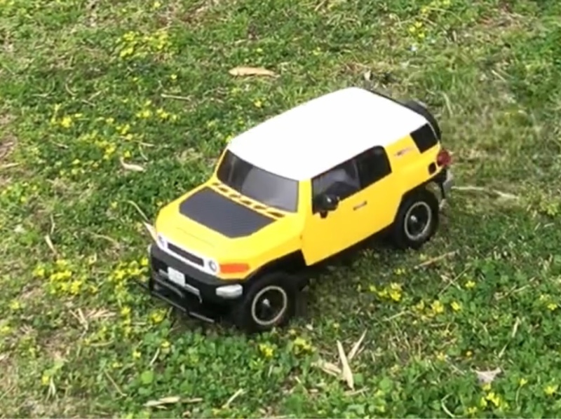 タミヤ FJクルーザー クリアーボディー 1/24 車NEXTシリーズ No.9