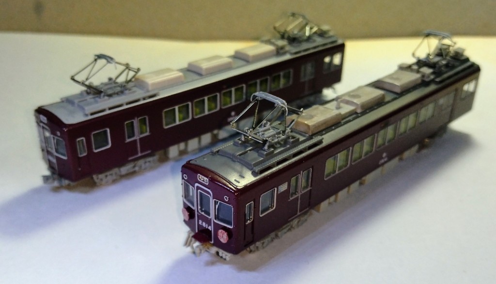 Nゲージ グリーンマックス 阪急2800系 登場時 光沢スプレー加工品 2026