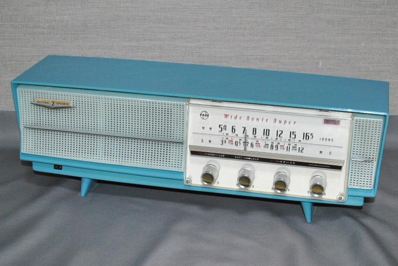 松下電器産業 ナショナル 真空管ラジオ DX-375｜覆面えるのブログ