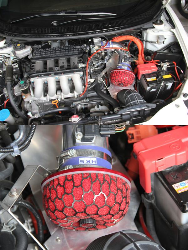 CR-Z インテーク GEフィット流用 CR-Z インテーク GEフィット流用 CR-Z