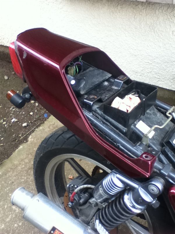 ゼファー400 カワサキ 純正テールカウル ランプ セット エアロじゃなく