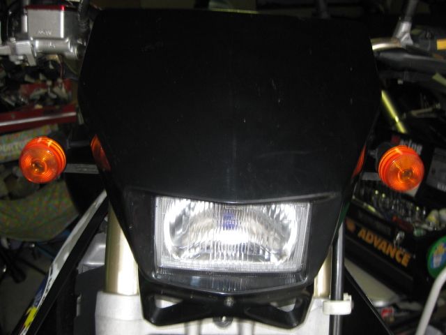 DR-Z400SM ヘッドライトカウル H4仕様 SUZUKI DR-Z400SM ヘッドライト