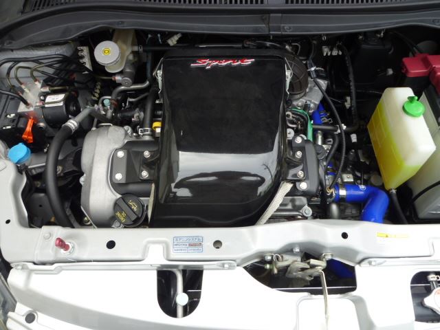 カーボンインテークボックス 取り付け（ラムエアダクトからの仕様変更