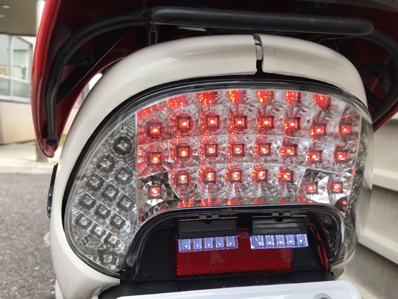 ライブディオ ZX af34 af35 RGB LEDテール AF34 / AF35 ライブディオ