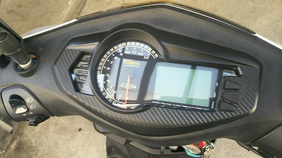 ヤマハ シグナス 4型前期 武川スーパーマルチLCDメーター シグナスX 4