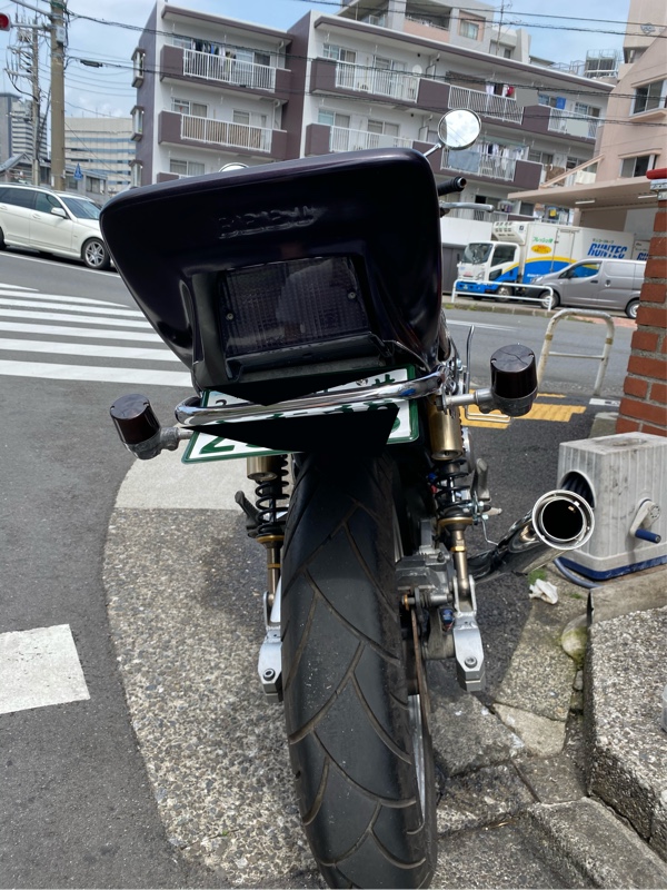 ゼファー400 BEET ブラックテール テールレンズ テールランプ カバー