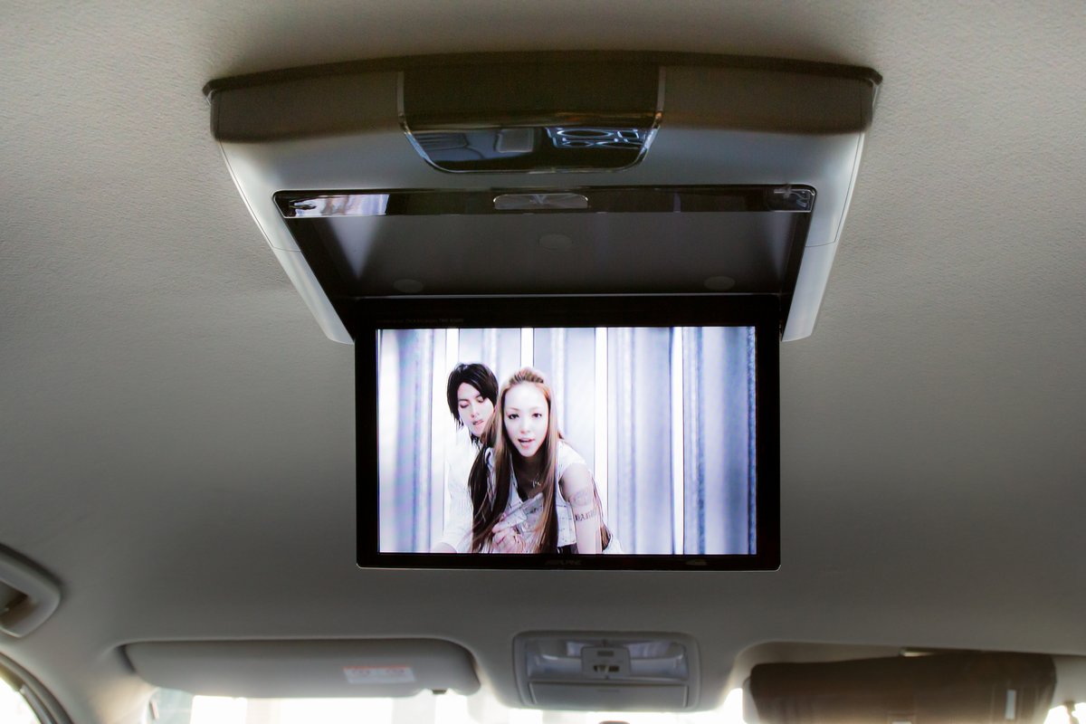 アルパイン TMX-R3000S 10.2インチ フリップダウンモニター リア