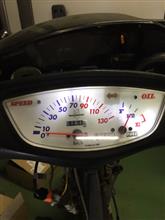 s*a様 ライブディオ 130kmメーター レーシングサービス ZERO 零