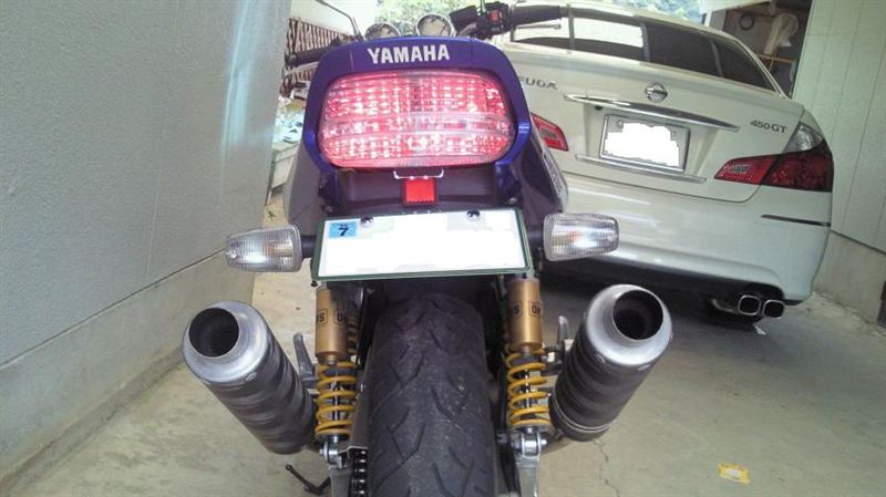 XJR400クリアテールランプ xjr400 4hm テールランプ レンズ xjr400