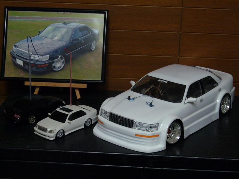 T.T.Cのフォトギャラリー「セルシオ ラジコン コレクション」 | トヨタ