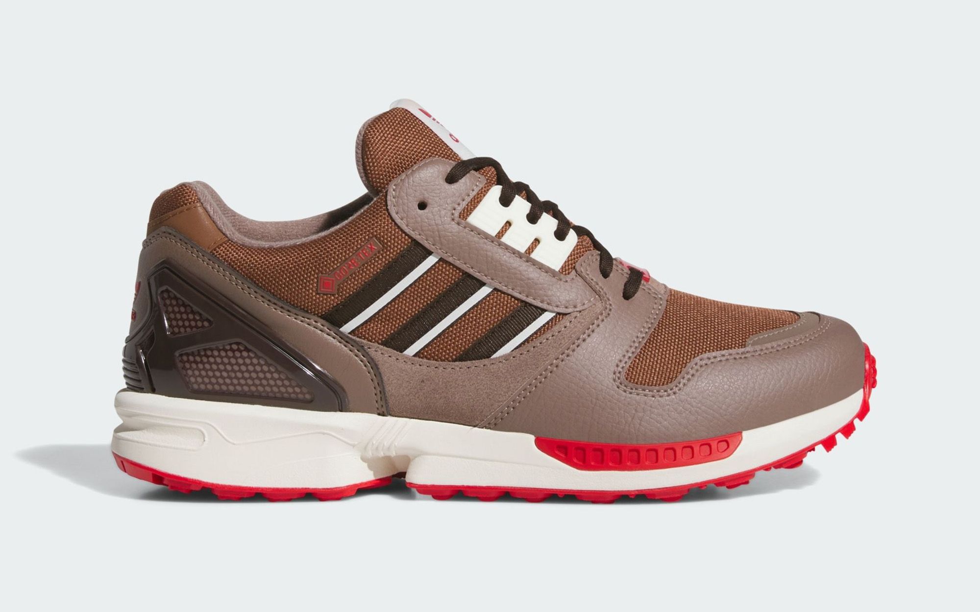 後藤2025 ヤスコ adidas ZX 8000 GORE-TEX Spikeless Golf Trace Brown