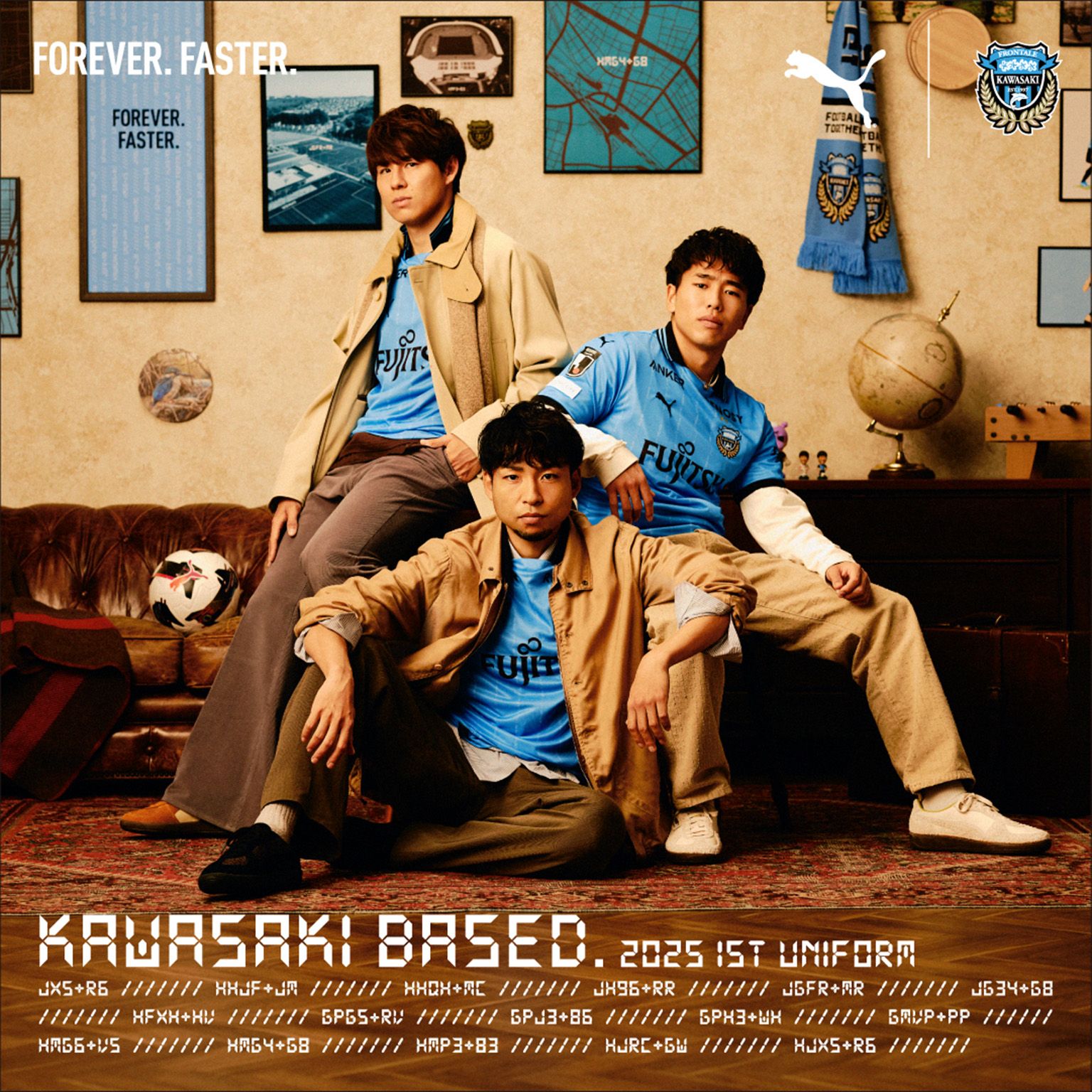 PUMA公式】プレスリリース 2025シーズンの川崎フロンターレ新