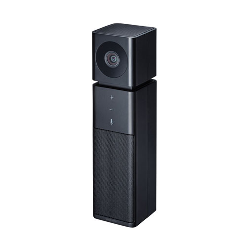 CMS-V47BK【カメラ内蔵USBスピーカーフォン】SkypeなどのWEB会議に最適