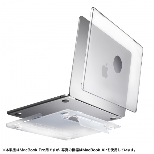 IN-CMACP1401CL【MacBook Pro用ハードカバー（スタンド付き）】MacBook