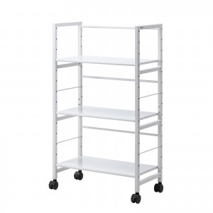 レア商品サンワサプライ 高耐荷重ファイルワゴン組立式ホワイト