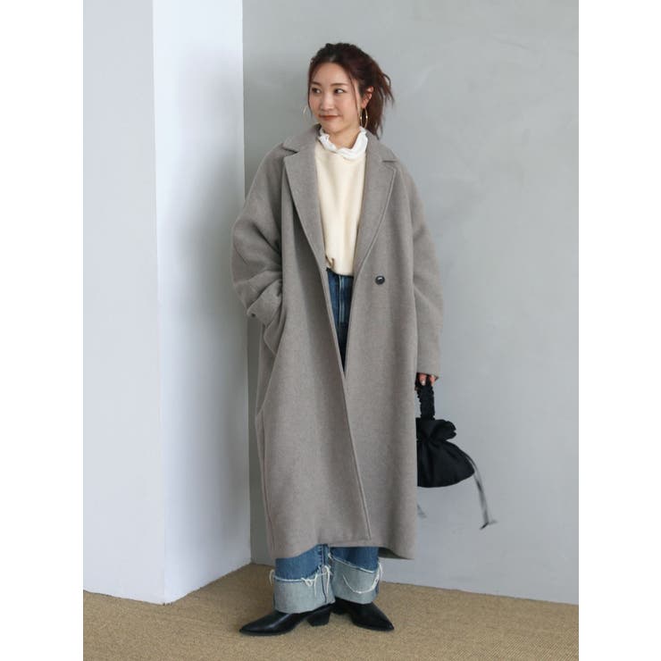 ルーズシルエットチェスターコート[品番：MKSW0053653]｜Ungrid（アン