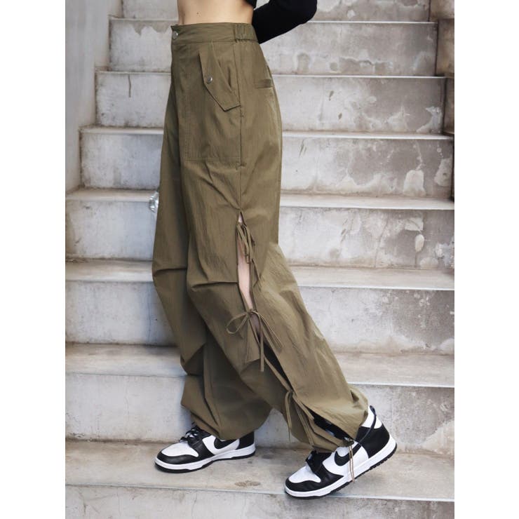 Y-3 19SS コットンスウェット パラシュートパンツ Y-3 19SS コットン