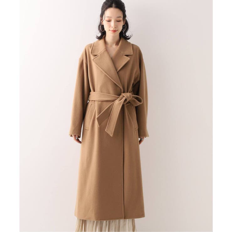 SLOBE IENA スローブイエナ】《追加》ビックラペルビーバーコート