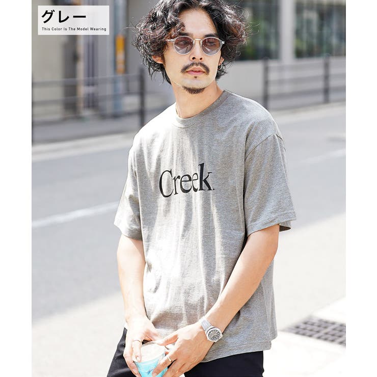 ◇CreekプリントロゴTシャツ◇[品番：JG000013458]｜JIGGYS SHOP
