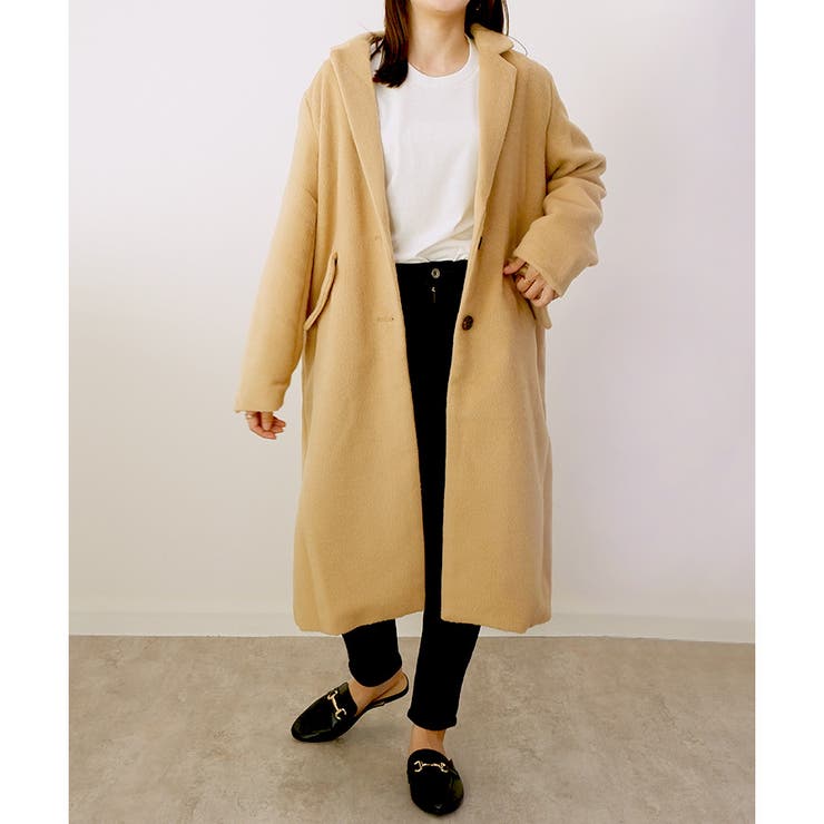 アウトレット】シャギーチェスターコート[品番：LOSW0008927]｜CLOTHY