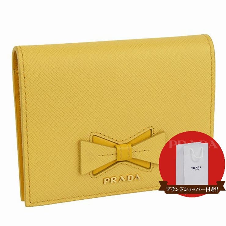 PRADA プラダ 二つ折り財布 リボン 財布[品番：SESB0011318]｜Riverall