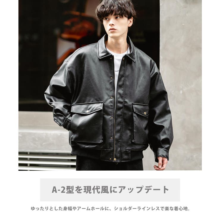 Vintage 80s 90s A2 G1 レザーフライトジャケット 短丈 黒