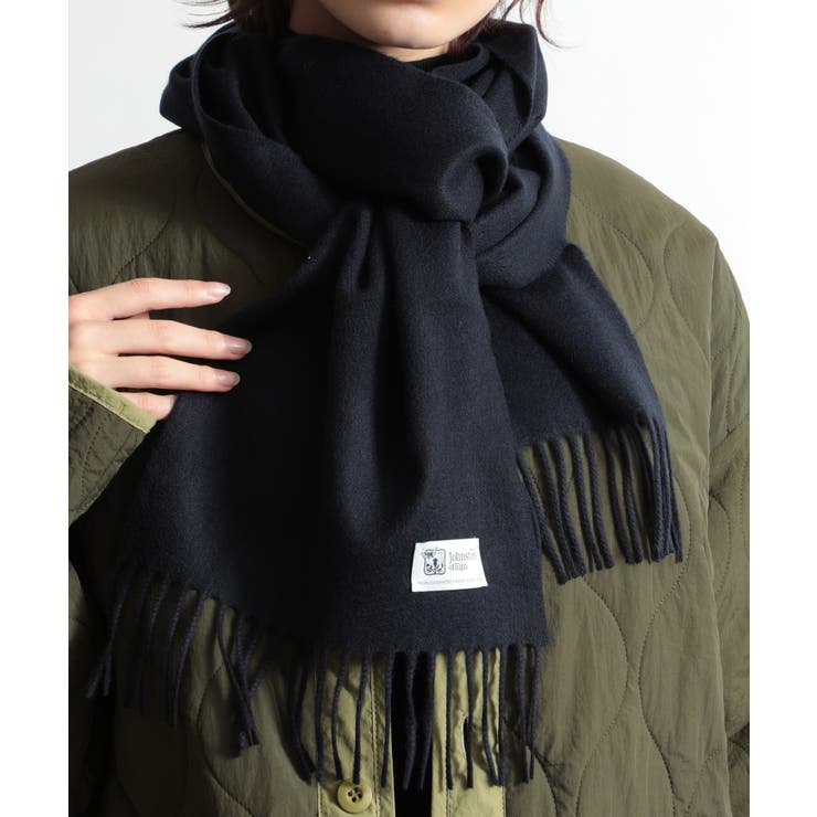 Johnstons】 100%ピュアカシミヤストールマフラー 100%[品番