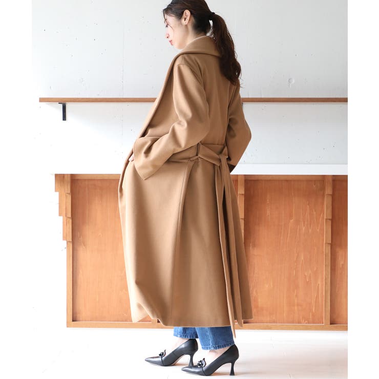 谷まりあさん着用！SWEET掲載商品【SETUP7】ソフトリバーコート風