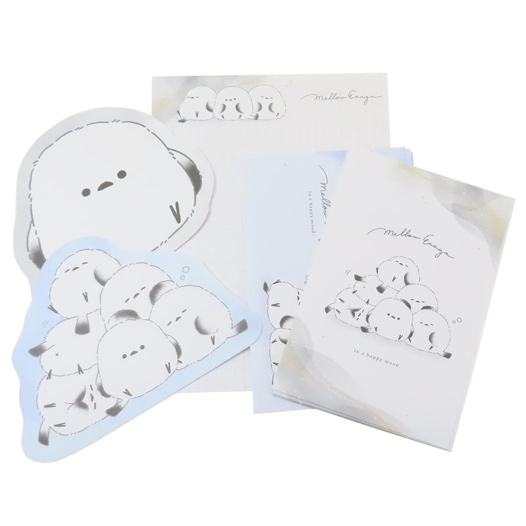 ◇オーダー用◇ダイカット シマエナガちゃん ダイカットキャラレター