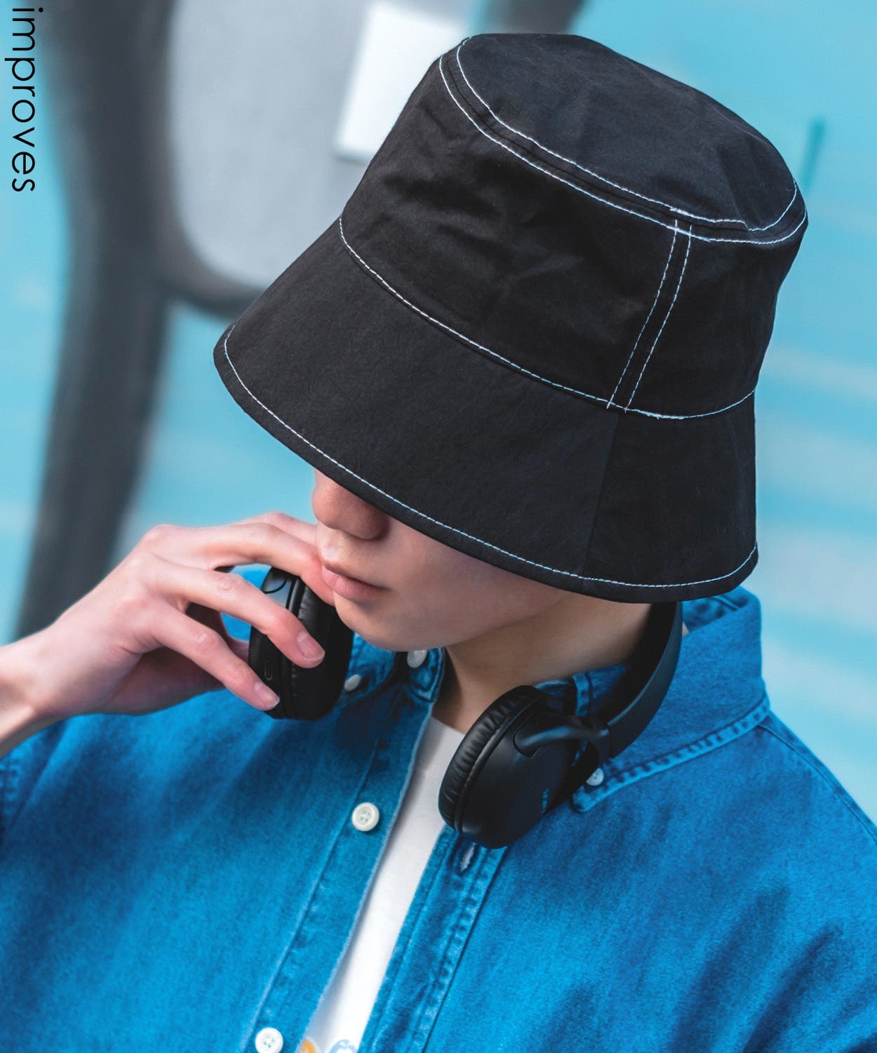 バケットハット メンズ バンダナ柄[品番：IP000006169]｜improves