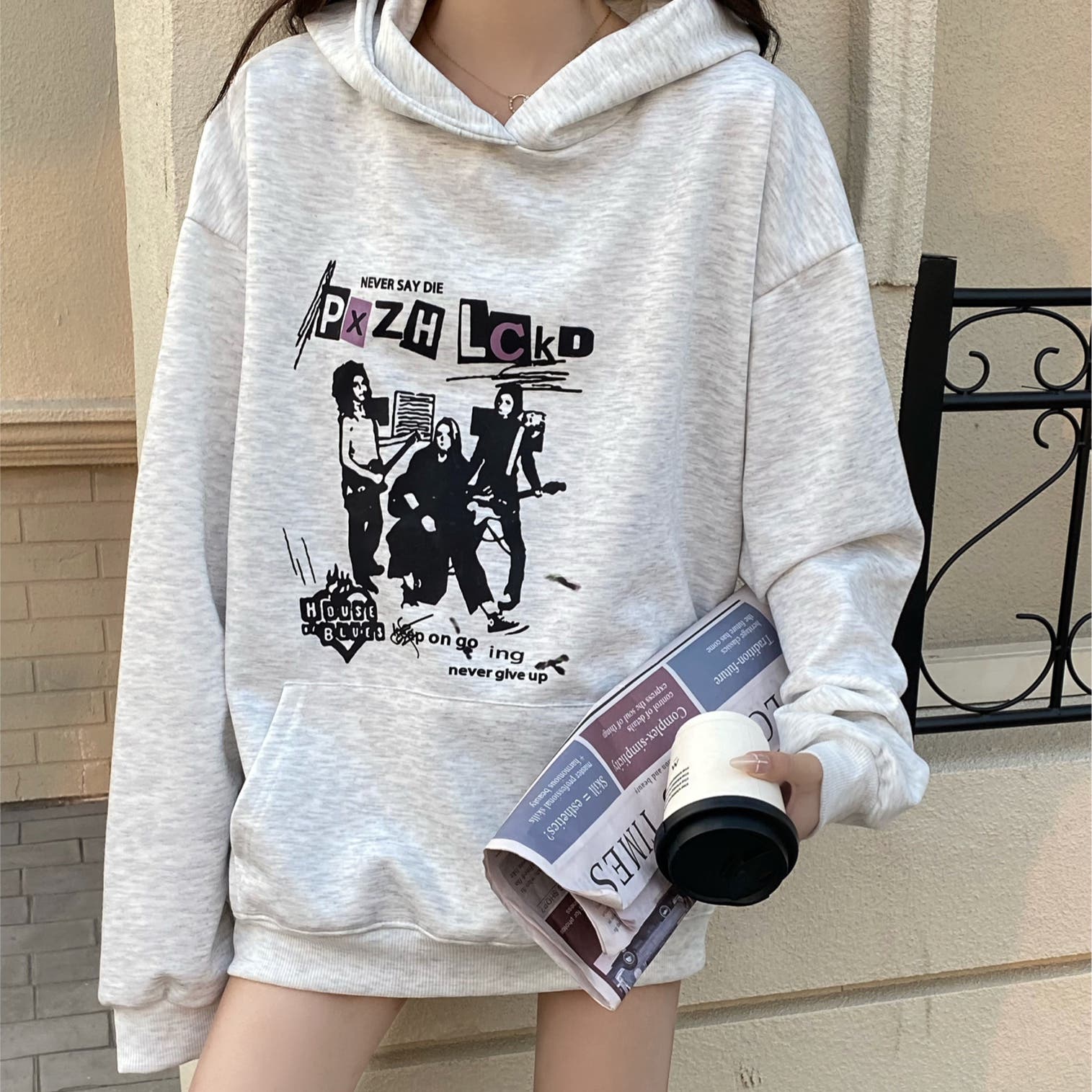 BABYL 手書きロゴパーカー Lサイズ BABYL 手描きロゴパーカー Lサイズ