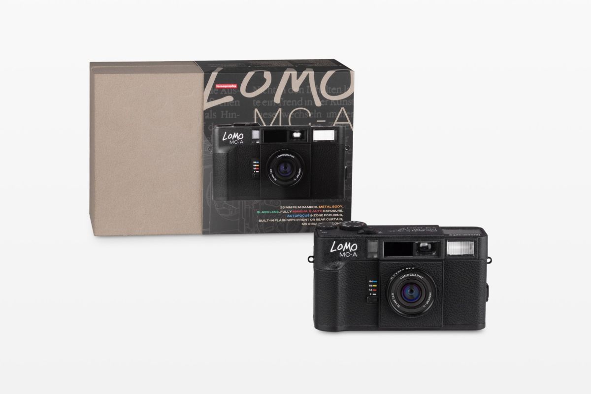 Lomo MC-A 35 mm Film Camera Black – Lomography